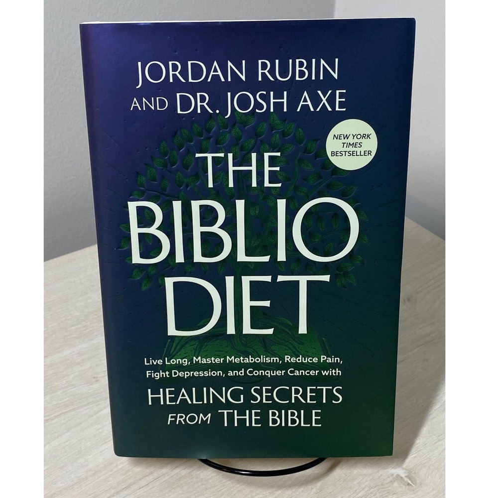 The Biblio Diet Book Jordan Rubin Dr Josh Axe HB 1st Ed 2025 Biblical Diet